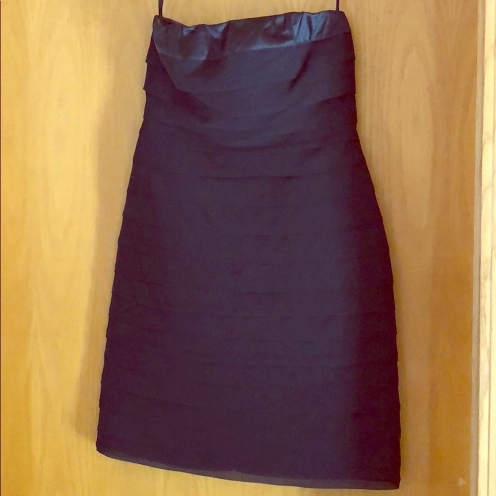 The Limited black strapless dress